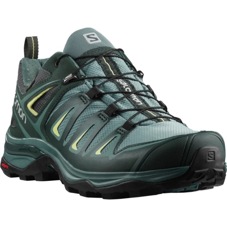 Salomon X Ultra 3 GTX Women's Hiking Shoes Green | CA 23Q69